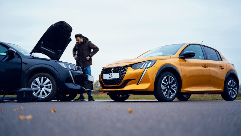 Temporary hire car used while personal vehicle is off the road in Kent.